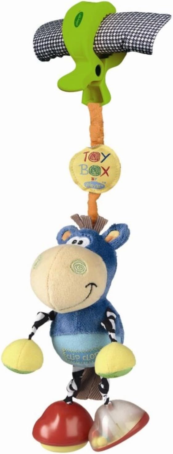 Playgro Toy Box Dingly Dangly Clip Clop – Engaging Stroller Baby Toy for Development and Sensory Play, 0+ Months