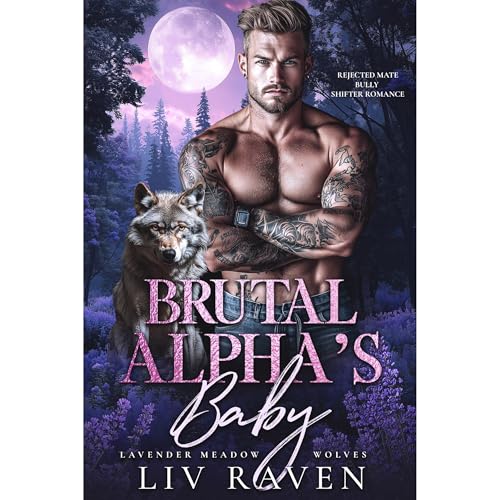 Brutal Alpha’s Baby Audiolibro Por Liv Raven arte de portada