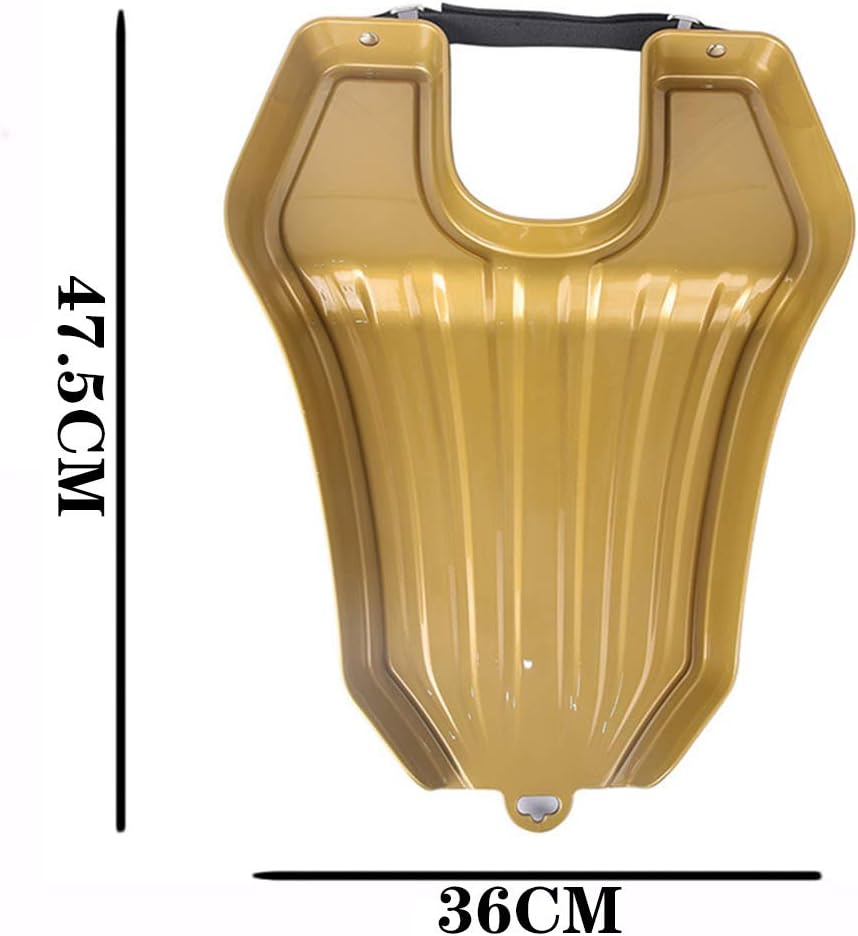Hair Washing Tray Portable Hair Shampoo Basin Mobile Salon Rinse Basin Hair Wash Bowl Hair Rinsing Tray for Disabled Elder Woman,Gold