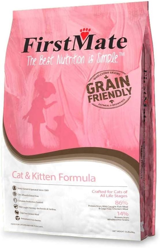 Firstmate Pet Foods Holistic Kitten Food, 3.3 Pound