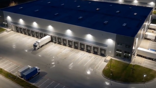 Image of Lightdot 200W LED Wall Pack Light 8-Pack with Dusk-to-Dawn,30000LM 5000K IP65 Waterproof, 100-277V ETL, 15-30ft Mount 60ft Cover, Black, for Yard /Warehouse /Parking