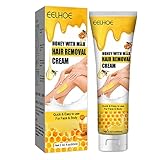 Rápido y eficaz: cremas depilatorias para hombres y mujeres de forma rápida, suave y eficaz. Diseñado para el cabello. Deja que el cabello se caiga sin dolor, inhibe eficazmente el cabello y los folículos pilosos. Después de su uso, la piel es extra suave y delicada.