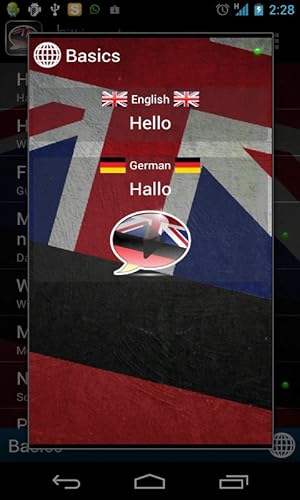 Talk German - Phrasebook for English