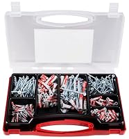 fischer Meister-Box XL Wohnraum, 210-teiliges Dübel- und Schraubenset, 5-10 mm Durchmesser, für Heimwerker und Profis, universeller Einsatz für unbekannte Untergründe im Innenbereich – Ansicht 4