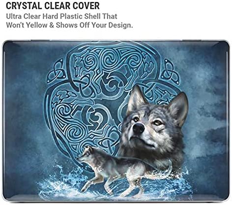 Skinit Case + Skin Compatible with MacBook Air 13in (2020) - Tate and Co. Celtic Wolf Design