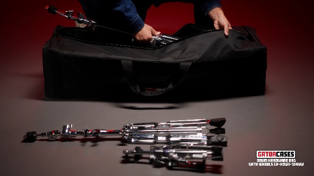 Amazon.com: Gator Cases MiZone Drum Set Hardware Bag with Wheels