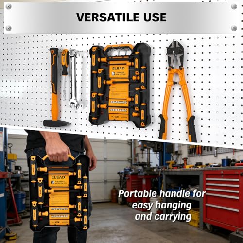 Image of ELEAD 14-Piece T-handle Allen Wrench Set, Metric 2.5mm-10mm & SAE 1 /8 inch-3 /8 inch Portable Hex Key, Long Arm Allen Key Set with Storage Box for Basic Home Repair and Mechanical Maintenance