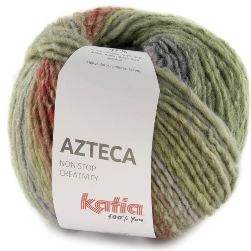Lanas Katia Aztec Pelote de couleur pétrole Cod.7881