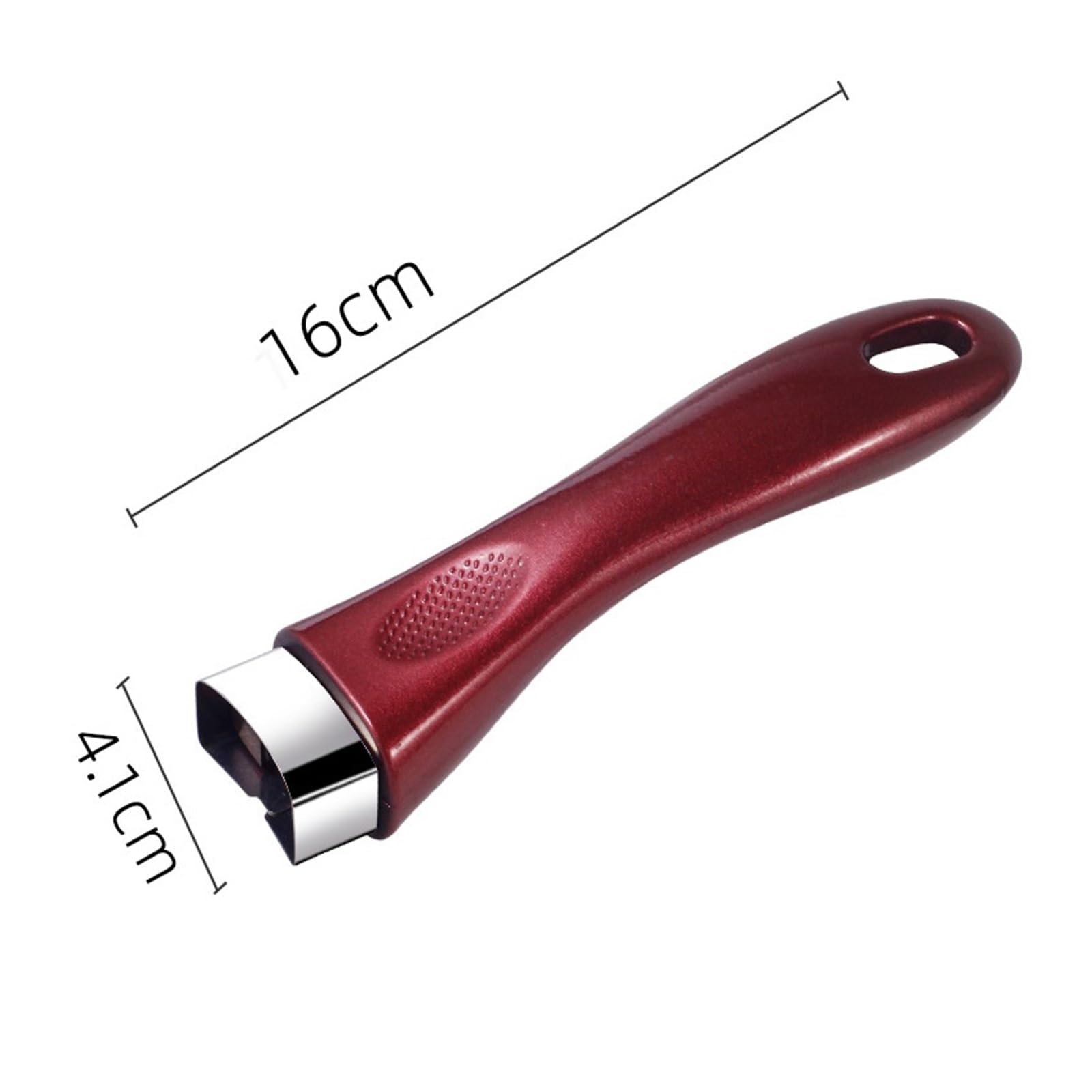 Asa de la tapa de una olla, Reemplazo de mango sartén acero inoxidable baquelita, 6 piezas, multicolor(Red)
