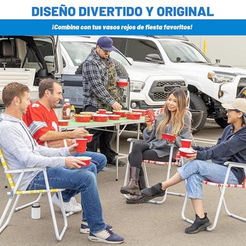 GoBig Red Party Cup Bowls - 19% de descuento - 22 oz o 60 oz