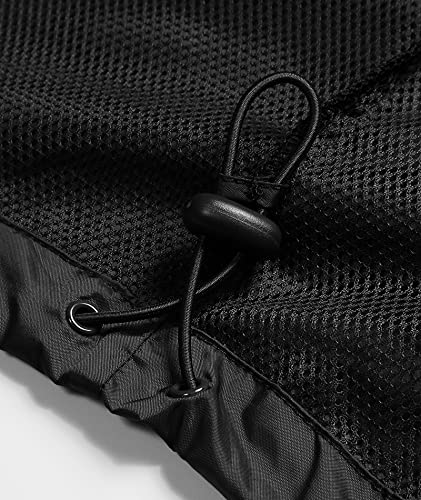 Swisswell Waterproof Windbreaker Rain Jacket Mens Lightweight Hooded Raincoat(Black Xl) #TOP5