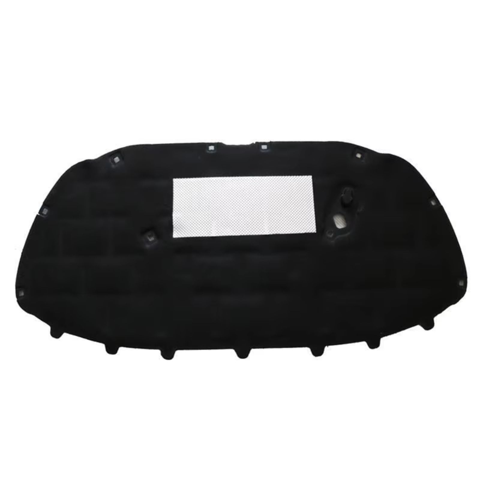 Sywhrev Silver Car Bonnet Insulation Pad Front Hood Engine Sound Insulation Pad Cotton Soundproof Cover Thermal Heat Insulation Pad Mat Compatible With Vw For Polo 2011-2019