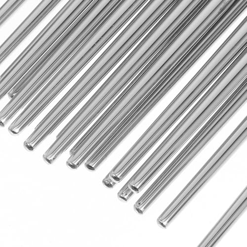 Palillos de acero inoxidable para cocina y restaurante reutilizables 4