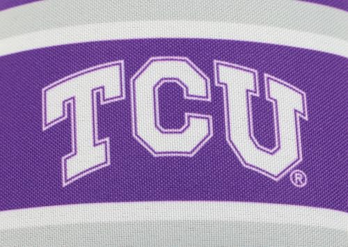 Image of FOCO NCAA Printed Team Logo and Color Stripes Comfortable Slide Sandals