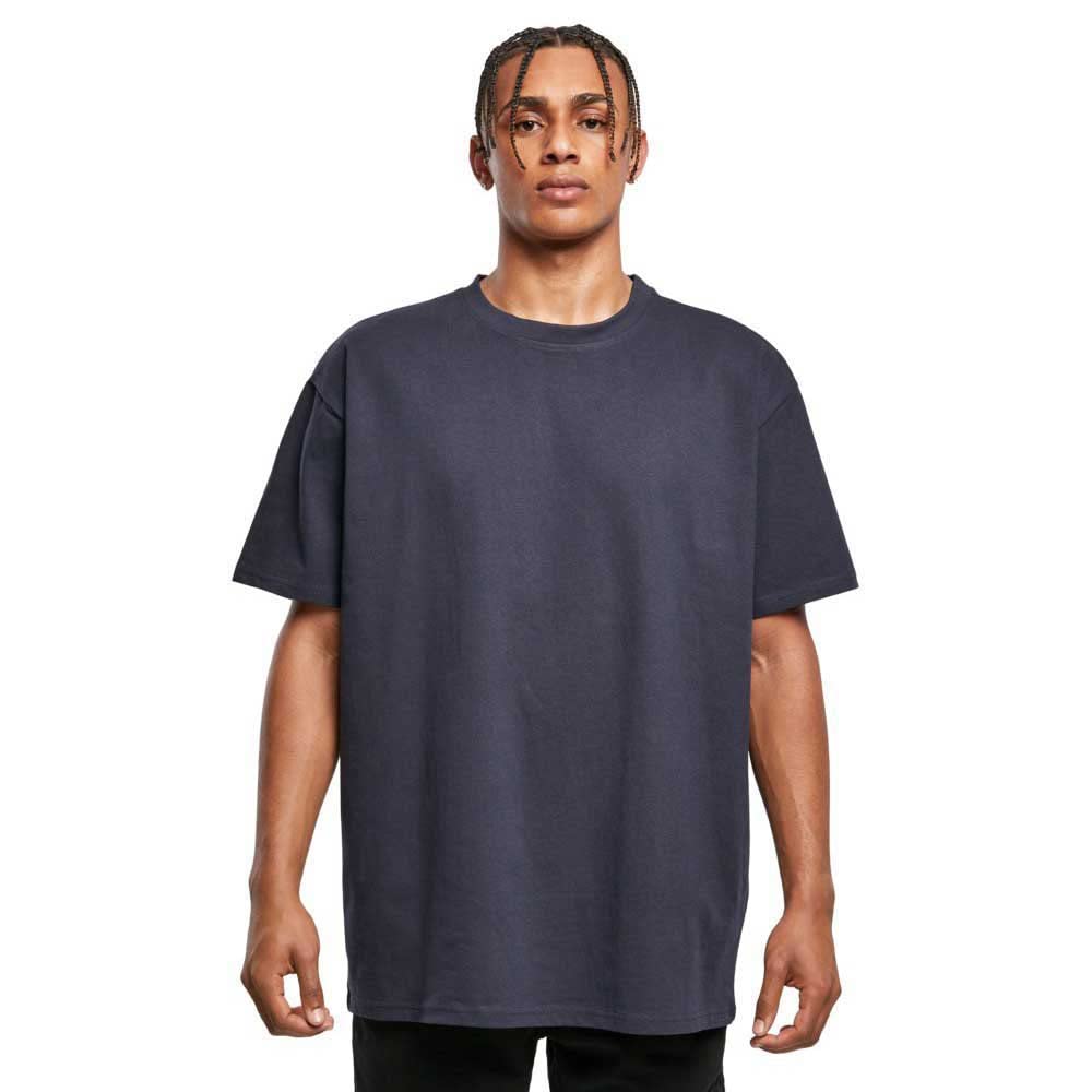 Build your Brand Mens By102-heavy Heavy Oversize Tee, Navy, XXL UK