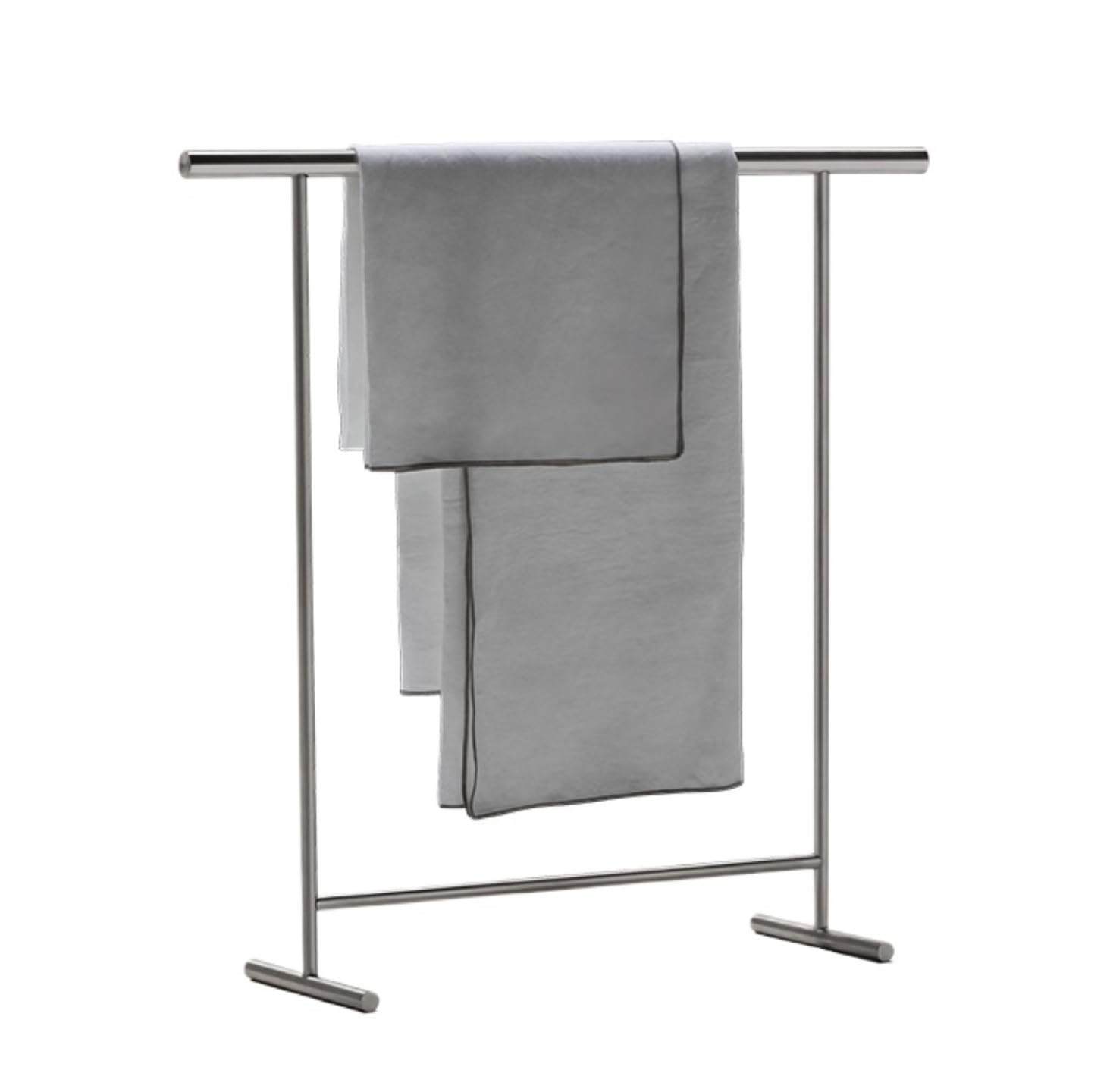 Toallero De Pie Toallero De Suelo Acero Inoxidable For Baño Doméstico Sin Necesidad Taladrar Baño Organizador