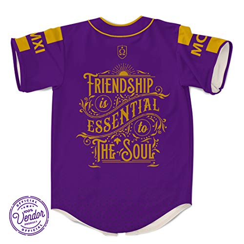 BBGreek Omega Psi Phi Fraternity Paraphernalia - Colección de camisetas de béisbol - Vendedor oficial miniatura 2