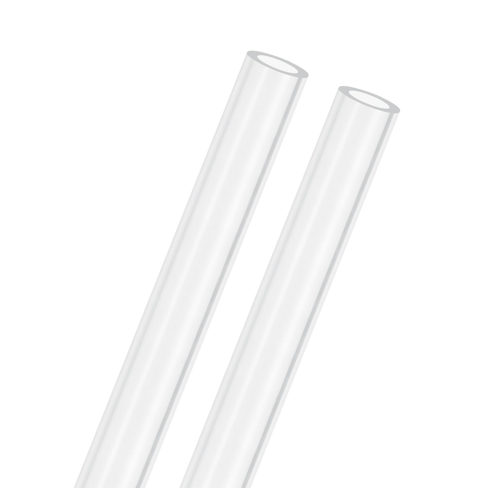 Tube polycarbonate rigide anti-impact 8mm intérieur pour un flux visible