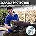 Vgo... 3-Pairs Safety Leather Work Gloves Men, Gardening Gloves (Size L, Plaid, CB3501)