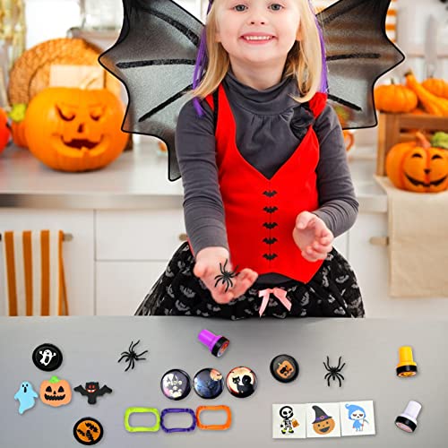 5 Pcs Conjunto de brinquedos de Halloween para crianças | Enchimentos de saco de guloseimas | Lembra
