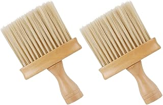 PRETYZOOM 2 Stück Multi Purpose Auto Lüftungsschlitz Reiniger Bürste für Innenraumreinigung Ergonomischer Holzgriff Geeignet für Detailreinigung von Armaturenbrett Sitzen und Schwer