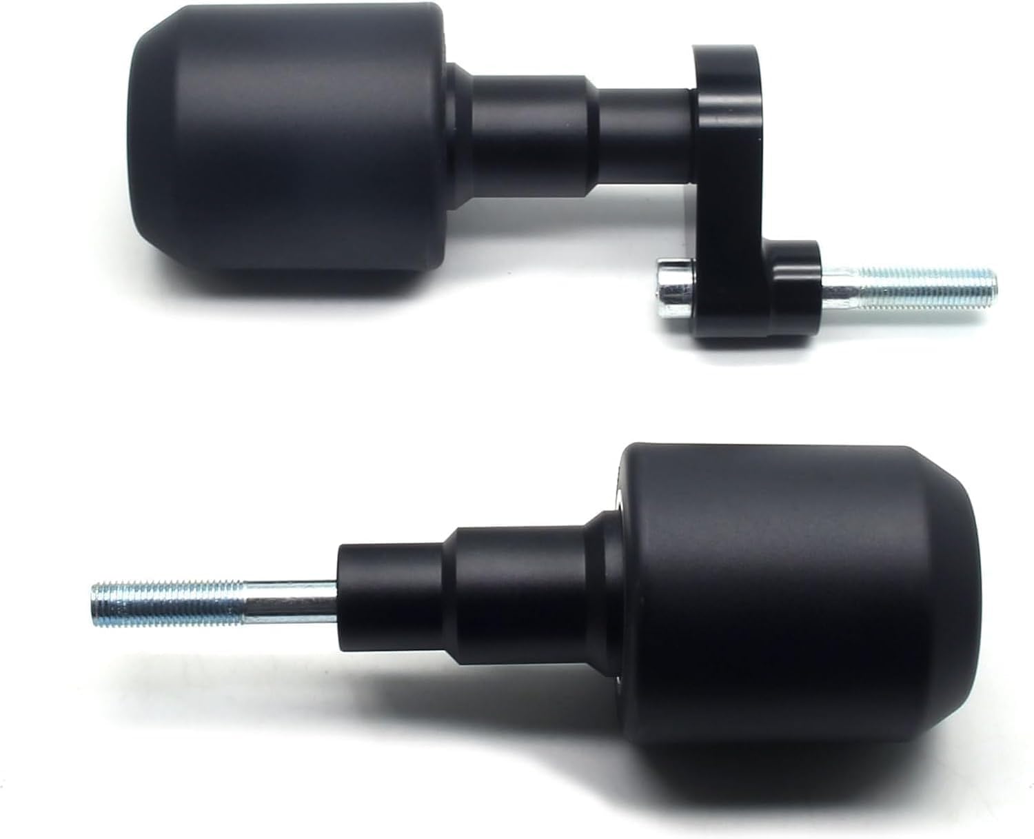MZS Motorcycle Frame Sliders Compatible with YZF R6 YZF-R6 2008-2016, Falling Anti Crash Protector Guards No Cut Kits Aluminum Black