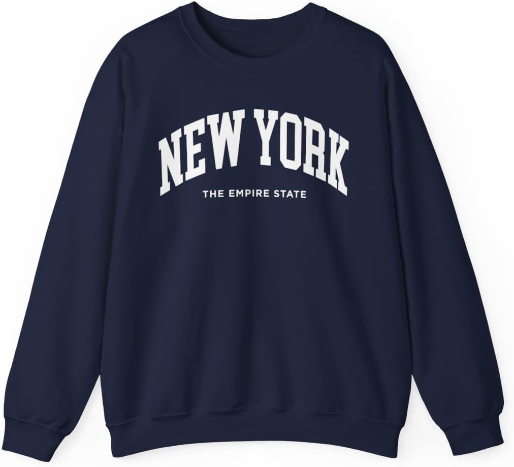 New York Adult Unisex Crewneck Sweatshirt