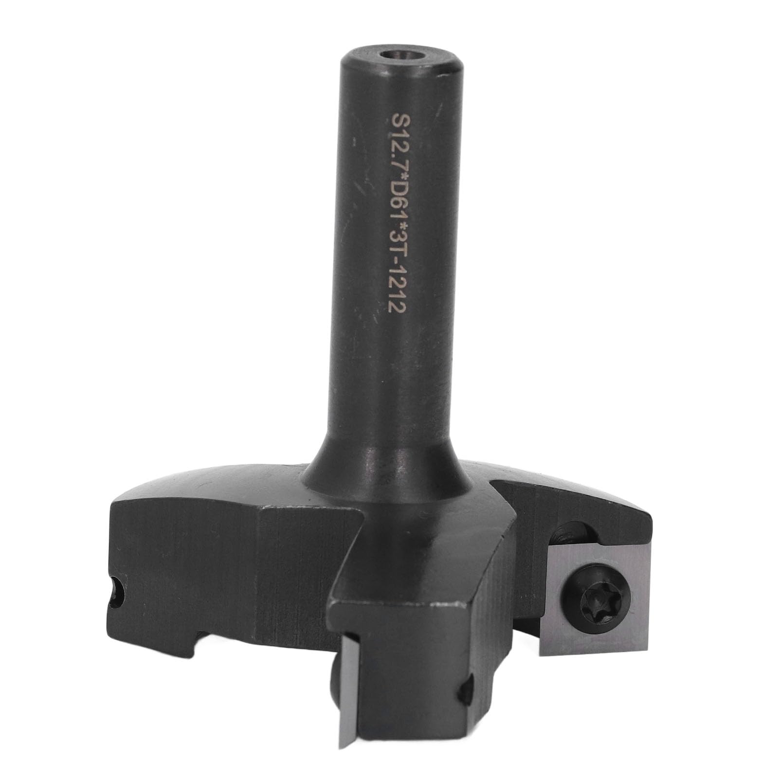 Jeffergarden Punta per Fresa per Appiattire Lastra con Gambo da 1/2 Pollice, Lame in Carburo Temprato, Prestazioni di Taglio Precise per Progetti di Lavorazione del Legno