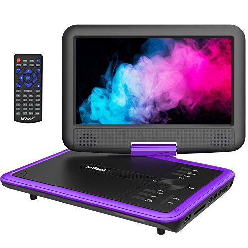 ieGeek 11.5" Reproductor de DVD portátil con Pantalla giratoria DE 9.5", Batería...