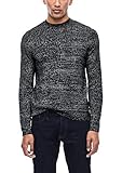  Q/S designed by - s.Oliver Herren 40.912.61.2777 Pullover, Schwarz (Black Knit 99x0), Medium (Herstellergröße: M)