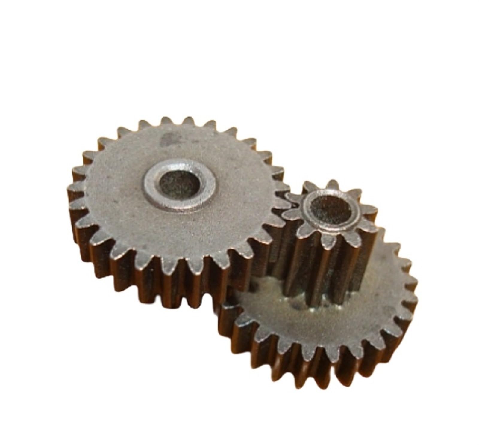 Bevel Gear Pinion Hardware Mechanical 6pcs High Strength 0.5 Module Duplex Gear 10T + 26T for 2.5mm