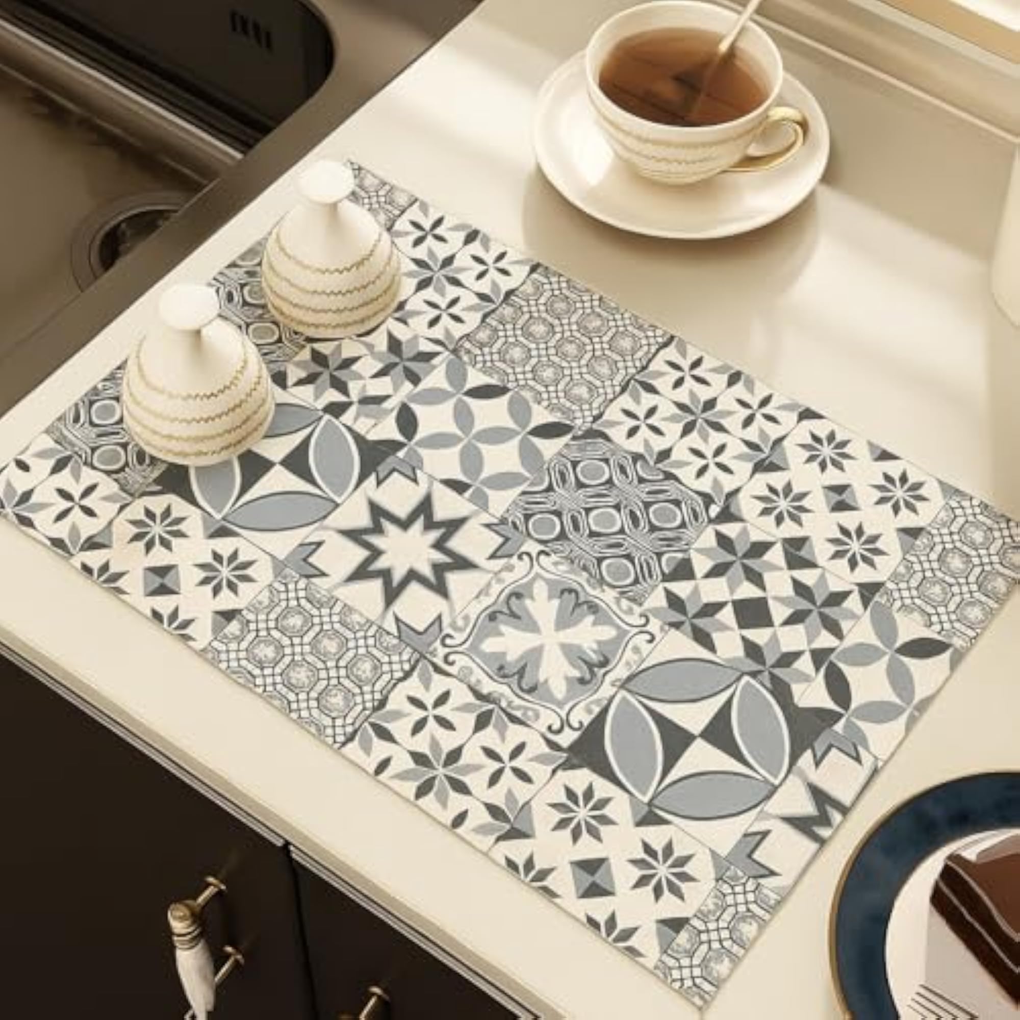 Memory Foam Bath Mat, Water Absorbent, Anti-Slip