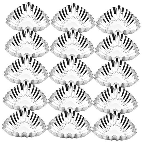Garneck Cooking Tart 20pcs Baking Tart Pudding Nonstick Easy-to-clean for Home Professional Use