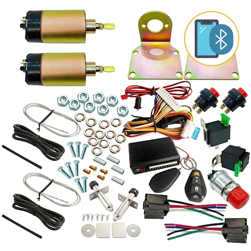 Two Door Shaved Handle Kit with Bluetooth Remote