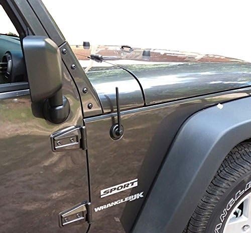 6 3/4″ Antenna MAST – FITS : Jeep JK Wrangler 2007 08 09 10 11 12 13 14 15 16 17 2018 2019 2020 New