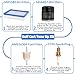 Podoy Club Car Tune Up Kit with Air Oil Fuel Filter Spark Plug for Compatible with 1992-2004 Golf Cart DS Gas