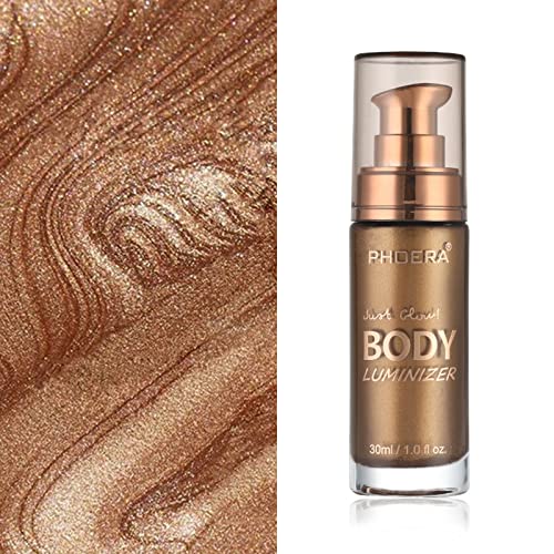 Lezero Body Shimmer Oil, Waterproof Long Lasting Moisturizing Body Luminizer Glow For Face thumb #2