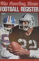 The Sporting News Football Register 1983 0892041196 Book Cover