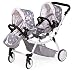 Carro de Muñecas Gemelar Plegable Sky Decuevas 80335