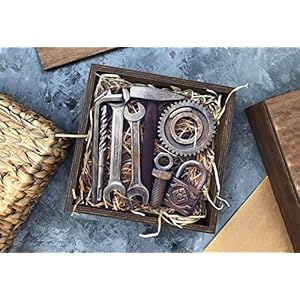 Gereedschap chocolade cadeauset mannen 330 g premium chocolade gereedschap gemaakt in Nederland, mannendagcadeau, chocoladegereedschap voor mannen, chocolade gereedschap van chocolade, alcoholvrij