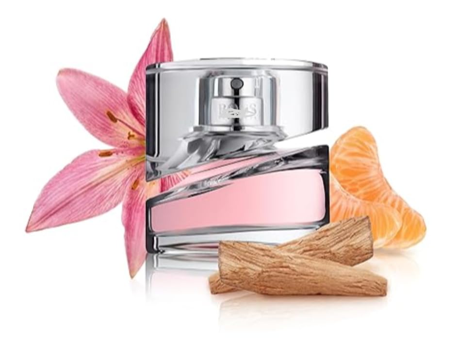BOSS Eau de Parfum Spray Femme 75ml High Longevity - Woody Fragrance Notes of Tangerine Oriental Lily Satinwood- H B0SS
