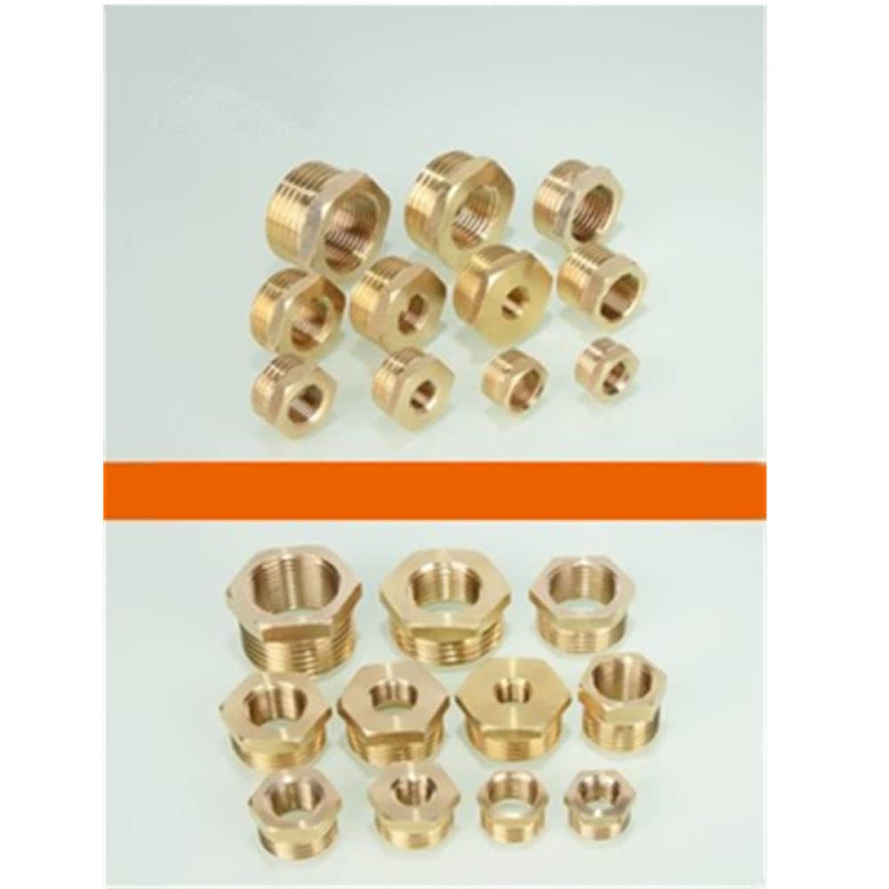 Gewinde-Reduzierstück Messing 21 Mm (R 1/2) X 24,1 Mm (Rp 3/4