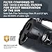 Celestron – EclipSmart Safe Solar Eclipse Telescope Filter – Meets ISO 12312-2:2015(E) Standards – Works with AstroMaster 130EQ Telescope – Observe Solar Eclipses & Sunspots – Safe, Snug Fit