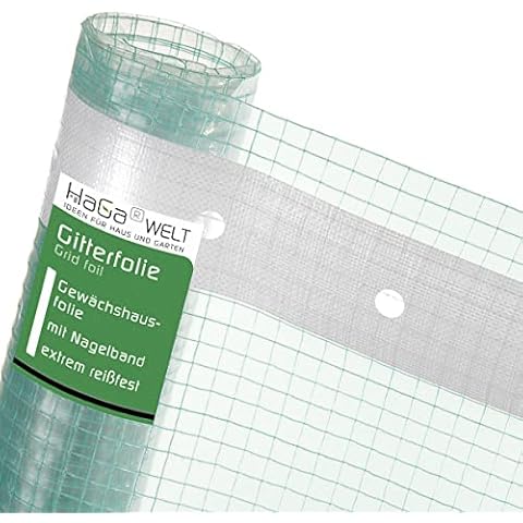 HaGa® Plástico para Invernadero Forzado por Reja 5m x 3m Cover