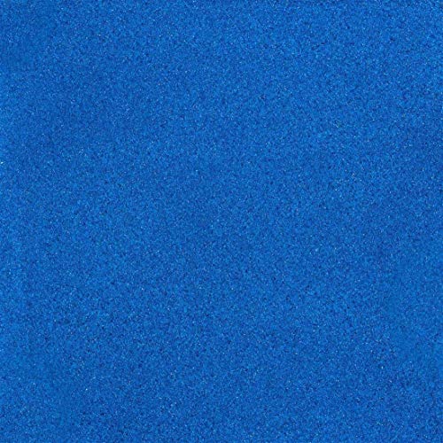 Eurosand Farbsand, Dekosand farbig ca 0,5 mm. 1 KG in BLAU -90