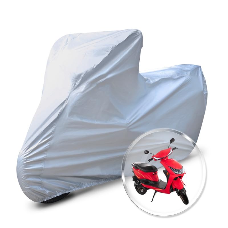 Image of Neodrift 'CrystalMax' Bike Cover for Hero Electric Atria (All-Weather Motorcycle Protection, Water & UV Resistant, Dustproof, Windproof).