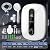 REANEX 240V Instant Electric Tankless Water Heater - 6.5kW Smart On-Demand Water Heater with Self-Modulating Technology, Energy-Saving Design for Under Sink Kitchen & Bathroom Shower, Grey
