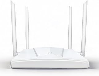 AC1200 | Gigabit WiFi Router | 4 x Gigabit Ethernet Ports | 4 x 5dBi Antennas | 5Ghz | Wireless VPN Router | Covers 2500 Sq ft | 1 Year Replacement & Accidental Warranty | 1200Mbps Fast Speed