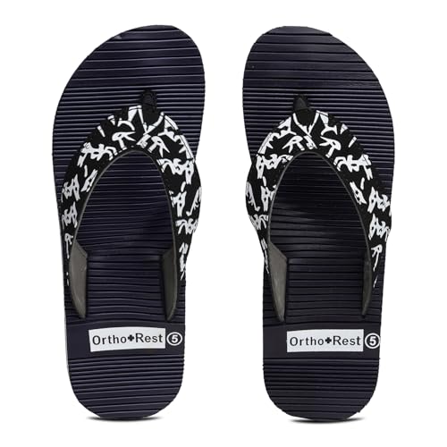 Image of Ortho + Rest Women Orthopedic Slippers, Doctor Ortho Flipflops | Arch Support With Soft Cushioned Footbed | Lightweight Ladies Chappal | Orthopedic Doctor Soft Slippers for Ladies & Girls
