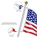 Pacific Flag Supply Aluminum Flagpole Rotating Rings - 2 Pack - 1.25